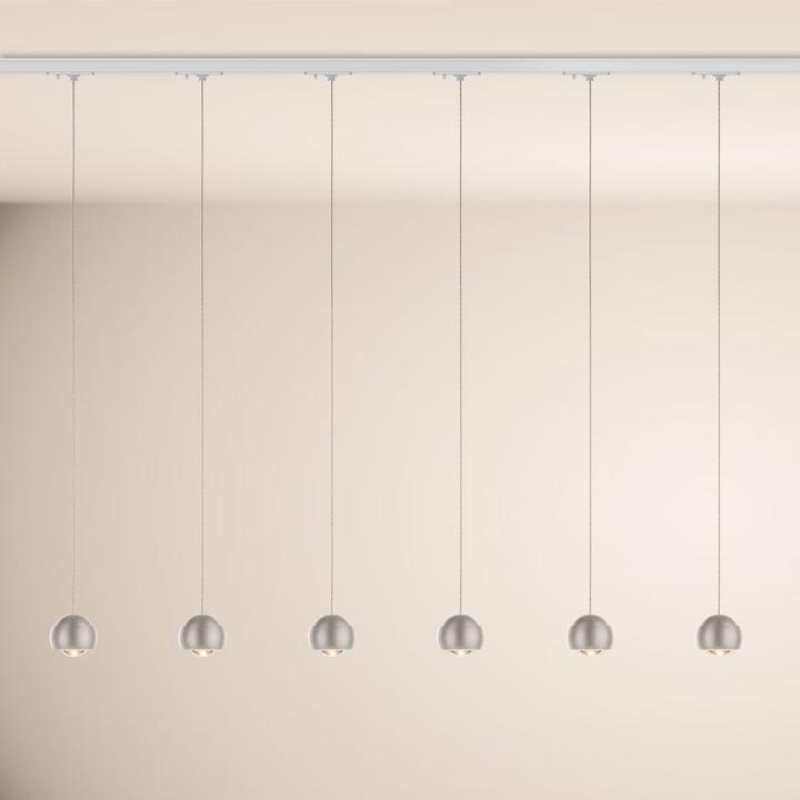 Image du produit s.luce Beam LED Suspension Système de rail monophasé 200cm (3000 lm)