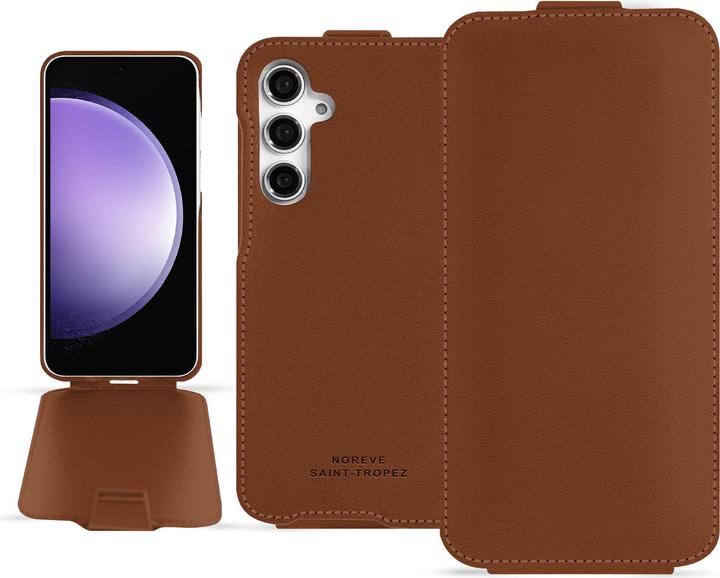 Produktbild Noreve Lederschutzhülle vertikal (Samsung Galaxy S23 FE)