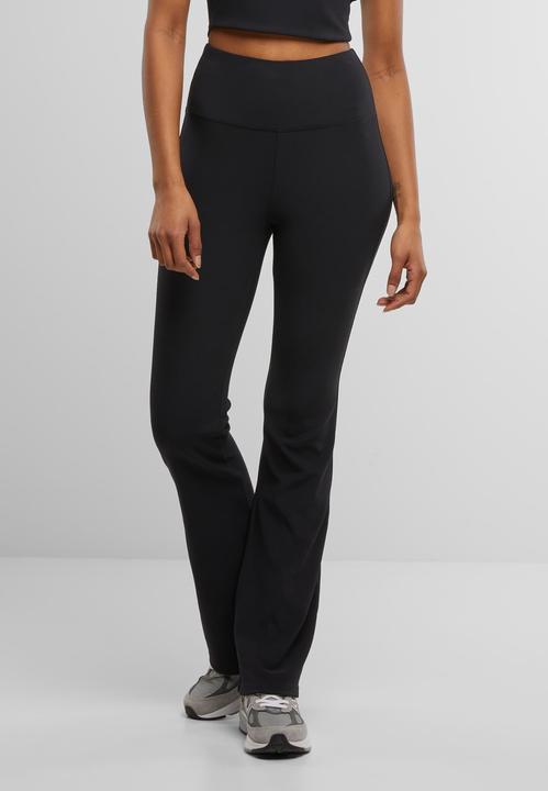 Actual product image Urban Classics Ladies Flared Leggings Rib - 191787 (S)