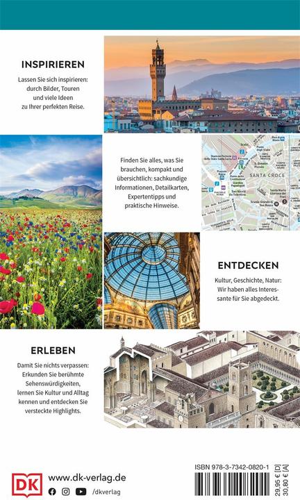 Immagine prodotto DK Vis a Vis Italien (Tedesco, DK Verlag Viaggi, 2025)