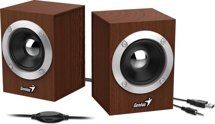 Genius SP-HF280 2 voies marron filaire