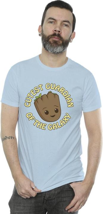 Actual product image Mens I Am Groot Cutest Guardian T-Shirt (XXL)