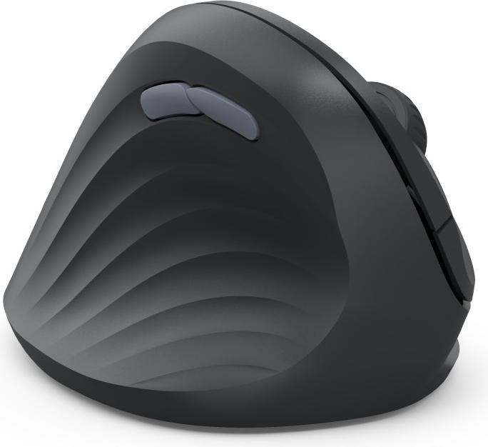 Actual product image Hama Vertikale, ergonomische Linkshänder-Maus „EWM-500L“, Funk, 7 Tasten,Schwarz (Wireless)