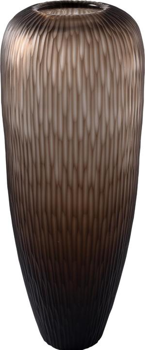 Produktbild Greengate Cut Vase xlarge brown 16,5x45cm (1 x)