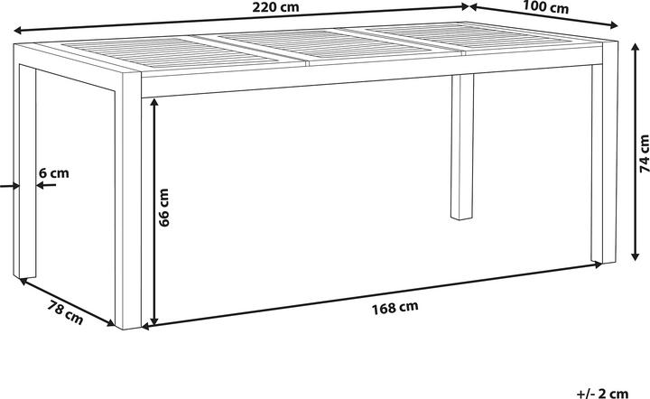 Produktbild Beliani Grosseto (220 cm)