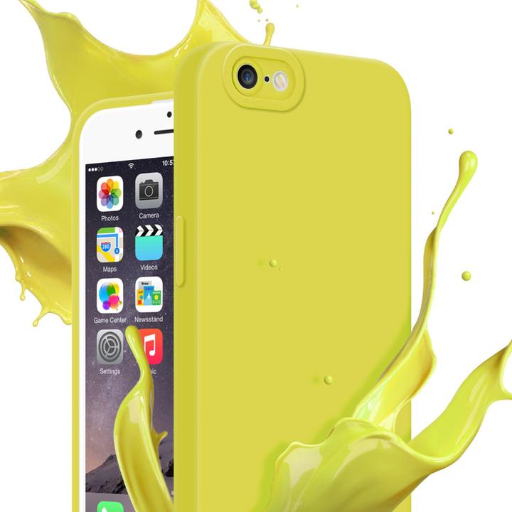 Productafbeelding Cadorabo Hoesje voor Apple iPhone 6 PLUS / 6S PLUS in TPU Fluid LM162 Style (Apple iPhone 6 Plus)