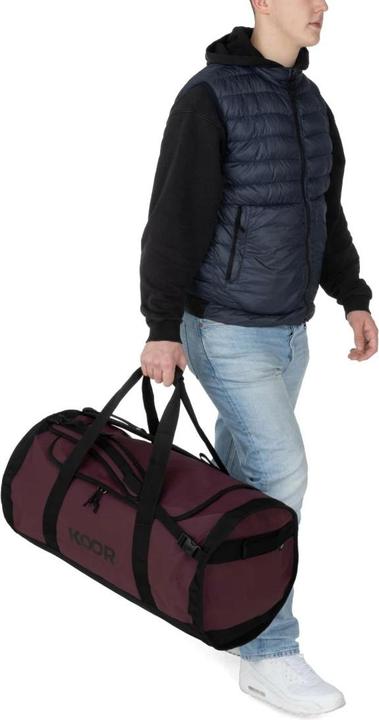 Actual product image Koor Duffle Bag Sooma 70 l, Maroon (70 l)