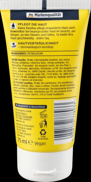 Produktbild dm Balea Vaseline (Körpergel, 75 ml)