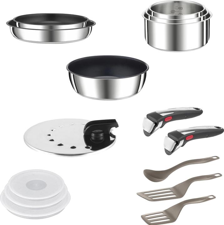 Produktbild Tefal Ingenio Preference On (28 cm, Pfannenset + Topfset, Edelstahl)