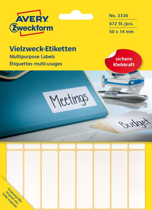 Actual product image Avery Vielzweck-Etiketten
