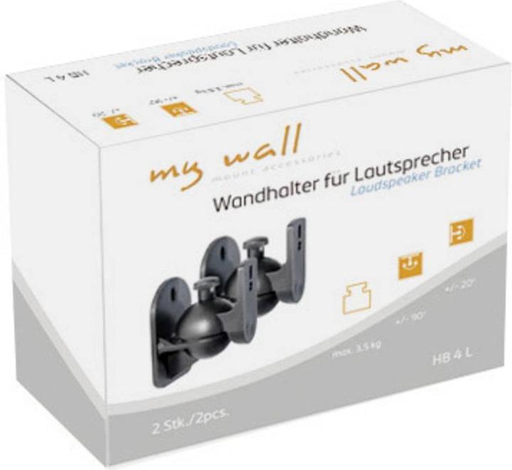 Produktbild myWall HB 4 L (1 Paar, Wandmontage, Neigbar, Drehbar)