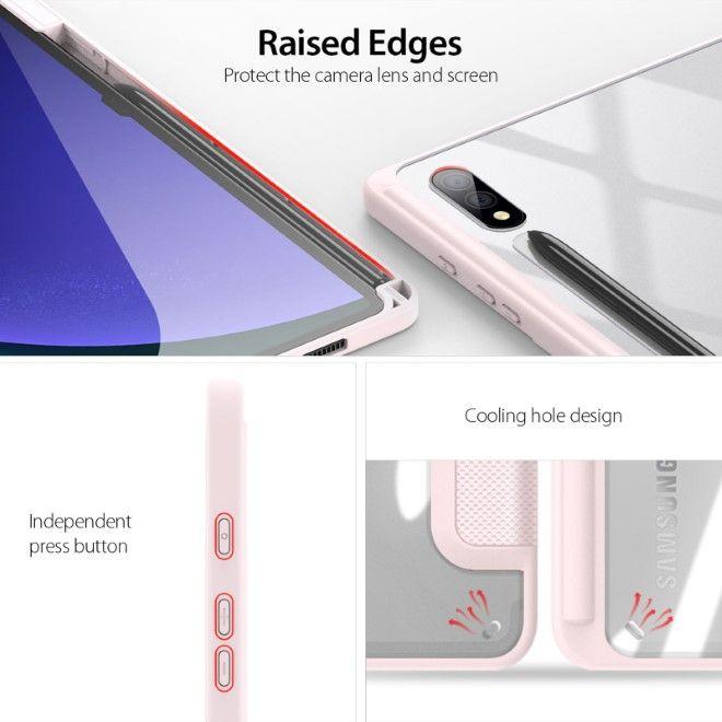 Immagine prodotto Dux Ducis Copertina del libro della serie Toby (Galaxy Tab S9 FE+, Galaxy Tab S10+, Galaxy Tab S9+)