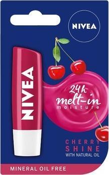 Image du produit NIVEA 24H - Mett-In Moisture Nourishing Cherry Shine Lipstick 4.8G (Cherry Shine)