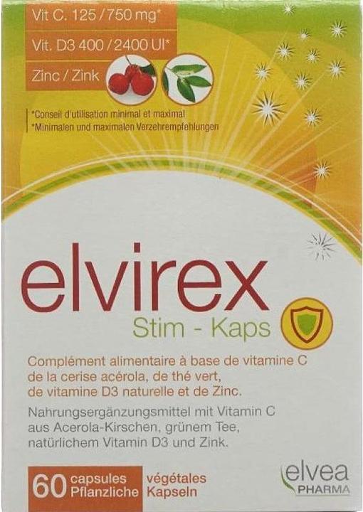 Image du produit Elvirex Stim Kaps caps (60 pièce(s), Capsules, 53 g)