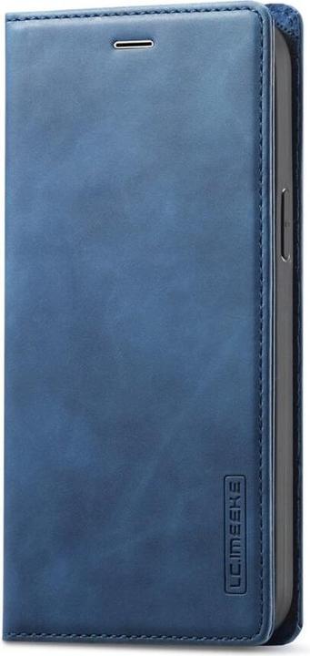 Produktbild Cover-Discount iPhone 14 - Vintage Flip Case Etui blau (Apple iPhone 14)