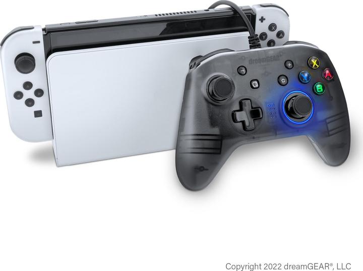 Image du produit Bionik Dreamgear, Manette filaire Shadow Pour Nintendo Switch & Oled (Switch OLED, Switch)