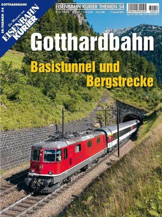 Immagine prodotto Eisenbahn-Kurier 54 - Gotthardbahn (Tedesco, Ek-Verlag GmbH, 2016)