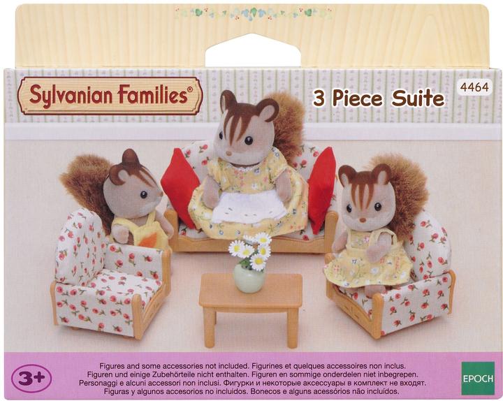 Actual product image Sylvanian Families Three-part seating group