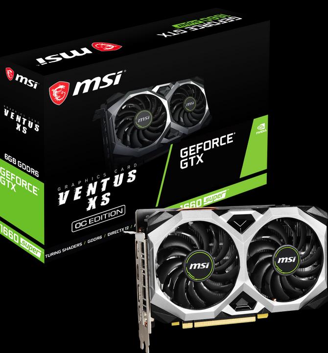 Immagine prodotto MSI GeForce GTX 1660 SUPER VENTUS XS OC (6 GB)