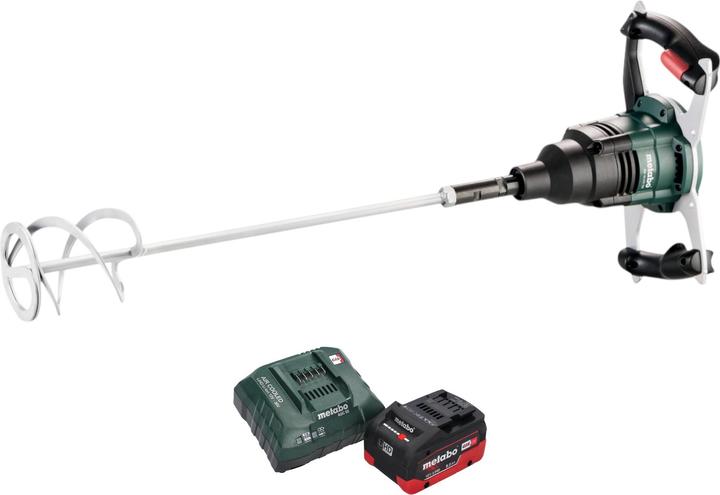 Actual product image Metabo RW 18 LTX 120 Battery-powered agitator 18 V 40 l mixing capacity 1x LiHD battery 8.0 Ah + charger