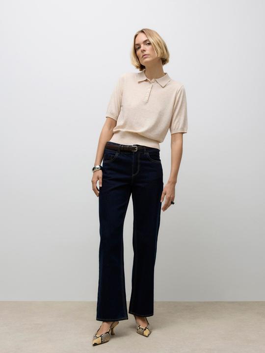 Actual product image Vero Moda AWSIKITA Gestricktes Poloshirt Polo (L)