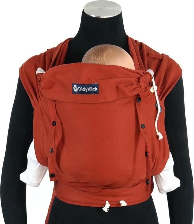 Actual product image Baby Carrier DidyKlick 4u Rusty Red