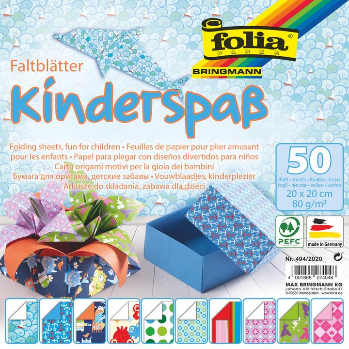 Produktbild Folia Faltblätter Kinderspass (80 g/m², 50 x)