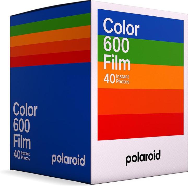 Produktbild Polaroid Color 600 Film Multipack - 5x8 stuks (Now)