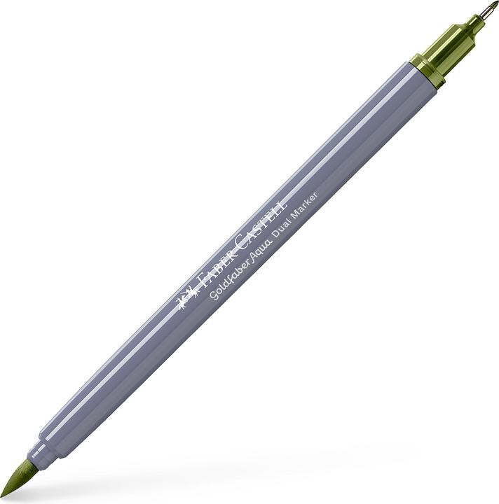 Immagine prodotto Faber-Castell Dual Marker Goldfaber Aqua (Verde ossido di cromo, 0.40 mm, 1 x)