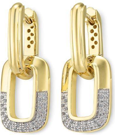 Image du produit Breuning BIJOUX DE L'OREILLE - BRILLE. 0,253 Ct. H/si (Or 750/18 K)
