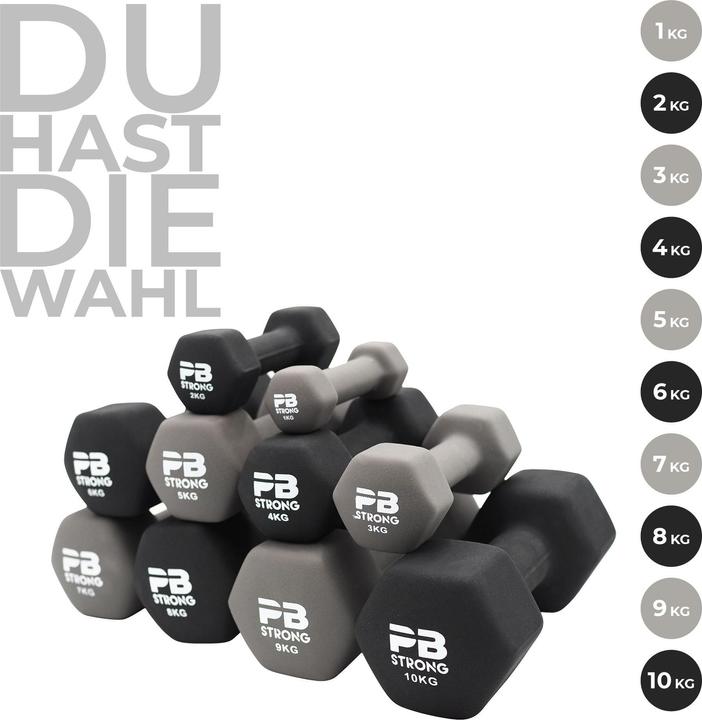 Actual product image Perform Better Neopren Kurzhantel (1 x 3 kg)