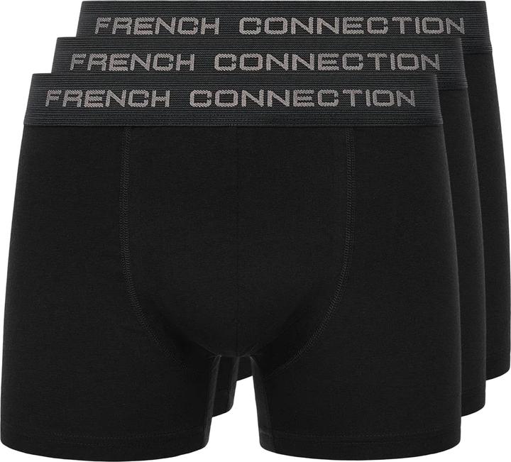 Actual product image French Connection Mens FCUK1 Boxer Shorts (Pack of 3) (S, pack of 3)