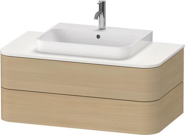 Image du produit Duravit Happy D.2 Plus Meuble sous-lavabo pour console murale, 1000x550 mm, 2 tiroirs, pour vasques (100 x 55 x 41 cm)