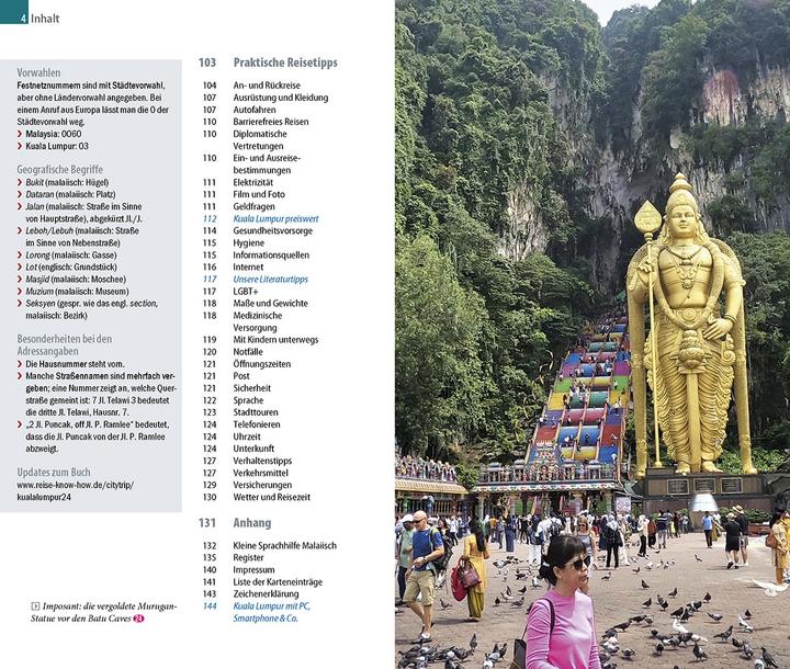 Produktbild CityTrip Kuala Lumpur (Deutsch, Klaudia Homann, Eberhard Homann, 2024)