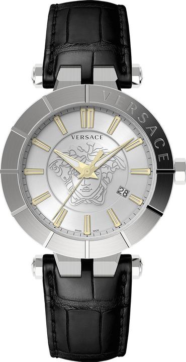 Actual product image Versace VE2B00121 V-Race Men 43mm 5ATM (Analogue wristwatch, 43 mm)