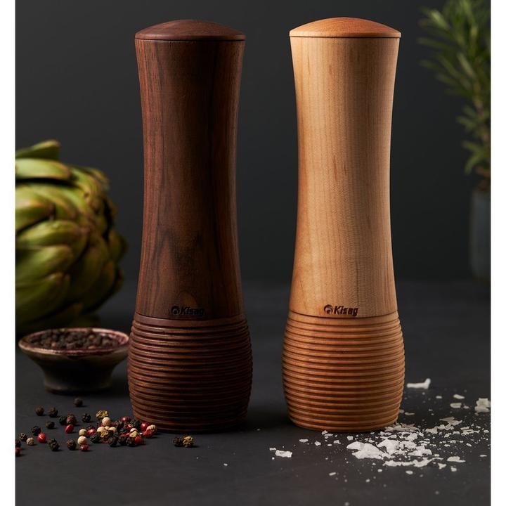 Image du produit Kisag Moulin à sel et à poivre érable clair 20 cm (Poivre)