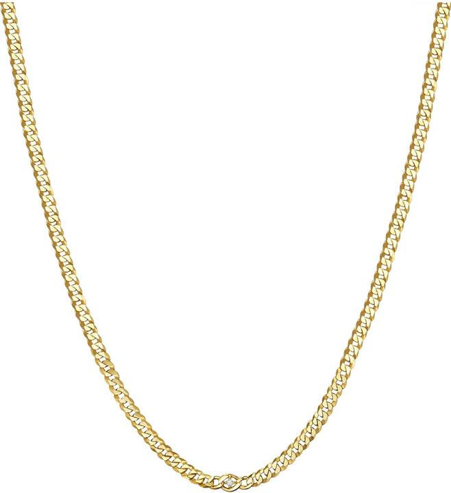 Produktbild Glanzstücke München Damen Sterling Silber Zirkonia gelbgold 37,0 cm Basiskette + 5,0 cm Verlängerung - 15802 (Sterling Silber, 37 - 42 cm)