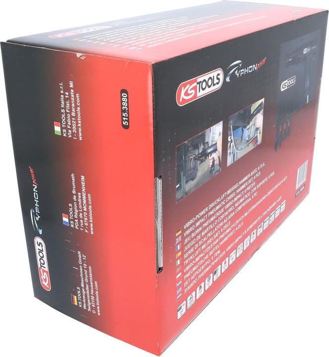 Immagine prodotto KS Tools Set di martelli a scalpello pneumatici Vibro-Power. 6 pezzi. 51 (Porta USB)