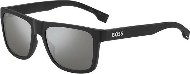 Hugo Boss Boss 1647/S Rechthoekig Kunststof Met spiegelglazen Heren Zonnebril