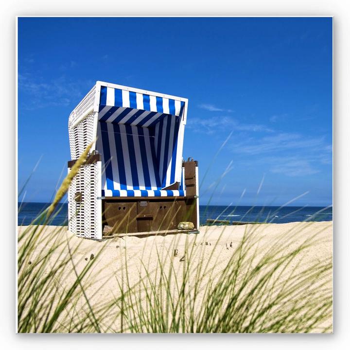Produktbild Trenddeko Strandkorb - quadratisch (20 x 20 cm)