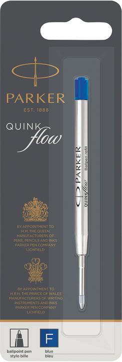 Immagine prodotto Parker Pen Flusso Quink (Mine di ricambio, Blu, 0.80 mm)