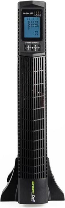 Produktbild GreenCell UPS Online RTII 2000VA LCD (2000 VA, 1800 W, Online-Doppelwandler USV)