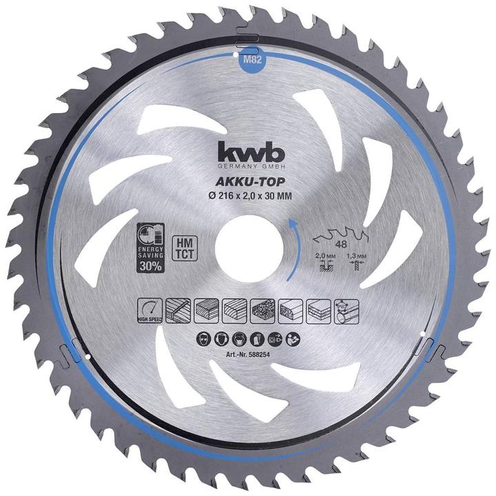 Image du produit kwb Lame de scie circulaire en carbure LAME DE SCIE CIRCULAIRE A COUPE FINE, HARDLOCKED