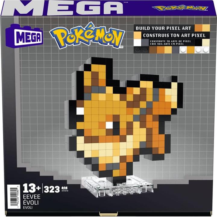 Image du produit MEGA Pokémon Evoli Pixel Art
