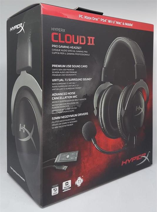 Actual product image HyperX Cloud II (Cable)
