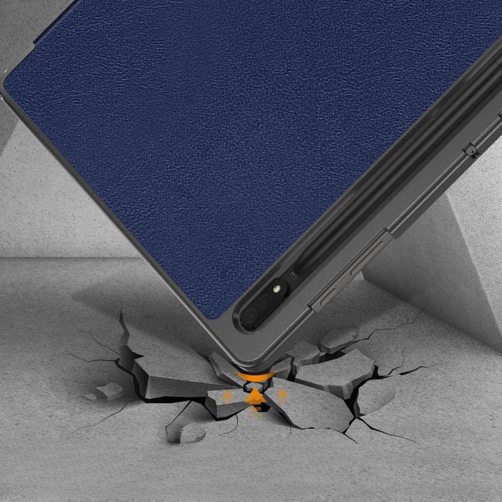 Produktbild Cover-Discount Galaxy Tab S9 Ultra - Tri-fold Smart Case blau (Galaxy Tab S9 Ultra)