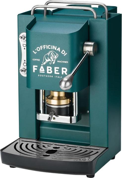 Image du produit Machine à espresso Pro Deluxe ESE Pad Vert britannique & Chrome