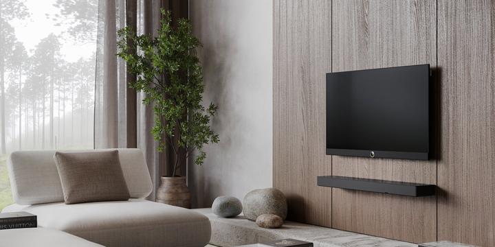 Actual product image Loewe Wall mount klang bar (1 pcs., Wall installation)