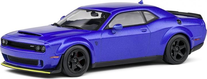 Actual product image Solido 1:43 Dodge Challenger SRT Demon blue
