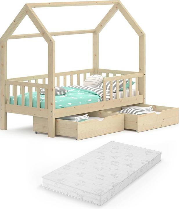 Produktbild VitaliSpa Hausbett Wiki (80 x 160 cm)